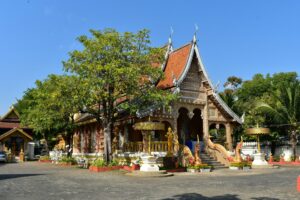 Temple historique à Chiang Mai, Thaïlande